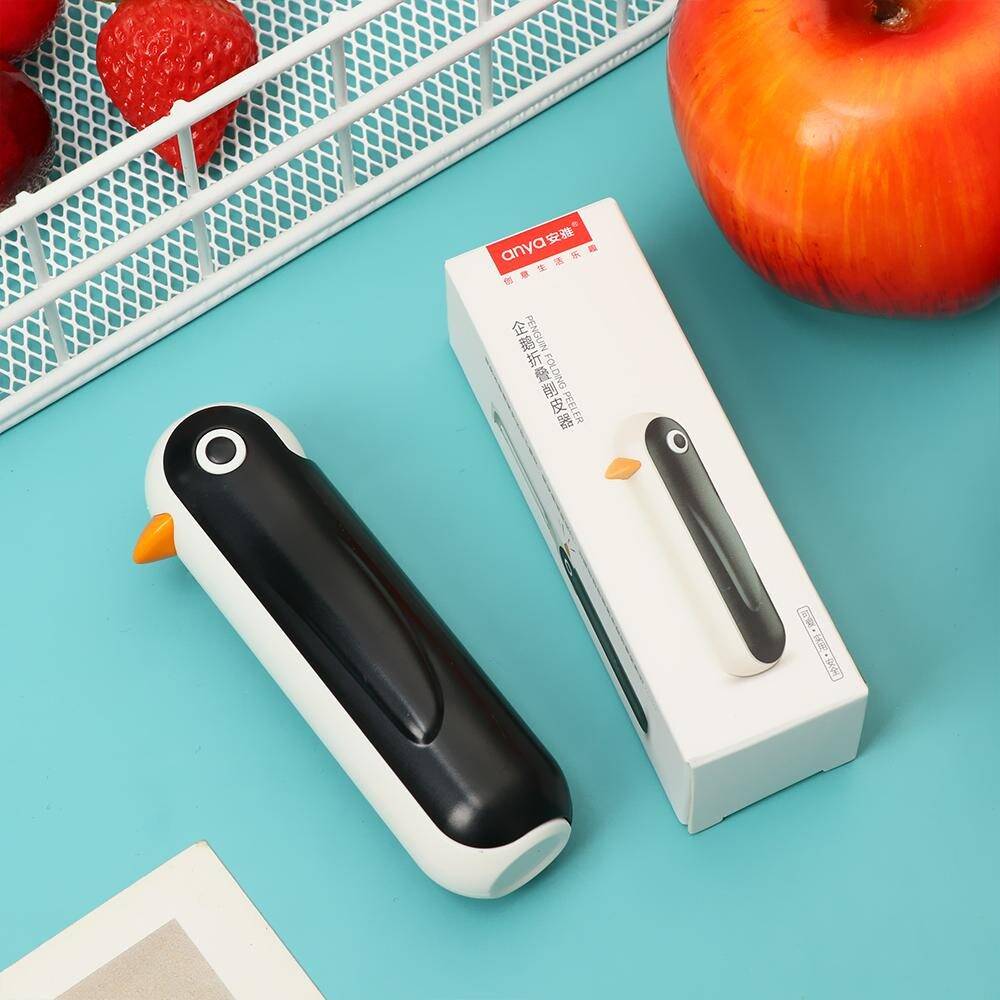 Foldable Penguin Shaped Portable Multifunctional Fruit Vegetable Peeler Peeler Cutting Tools Folding Peeling Machine - Image 4