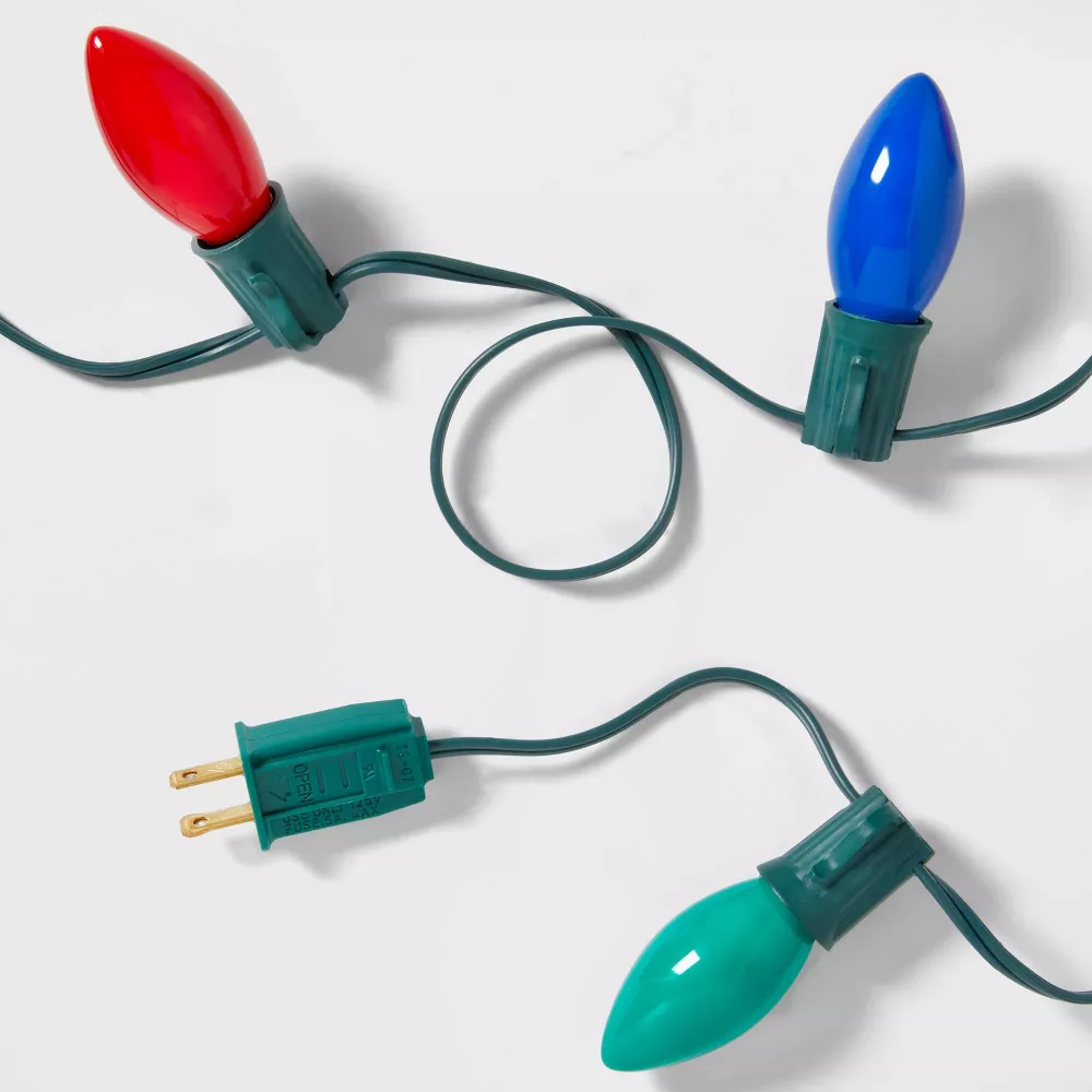 20ct Incandescent C9 Christmas String Lights with Green Wire - Wondershop™ - Image 4