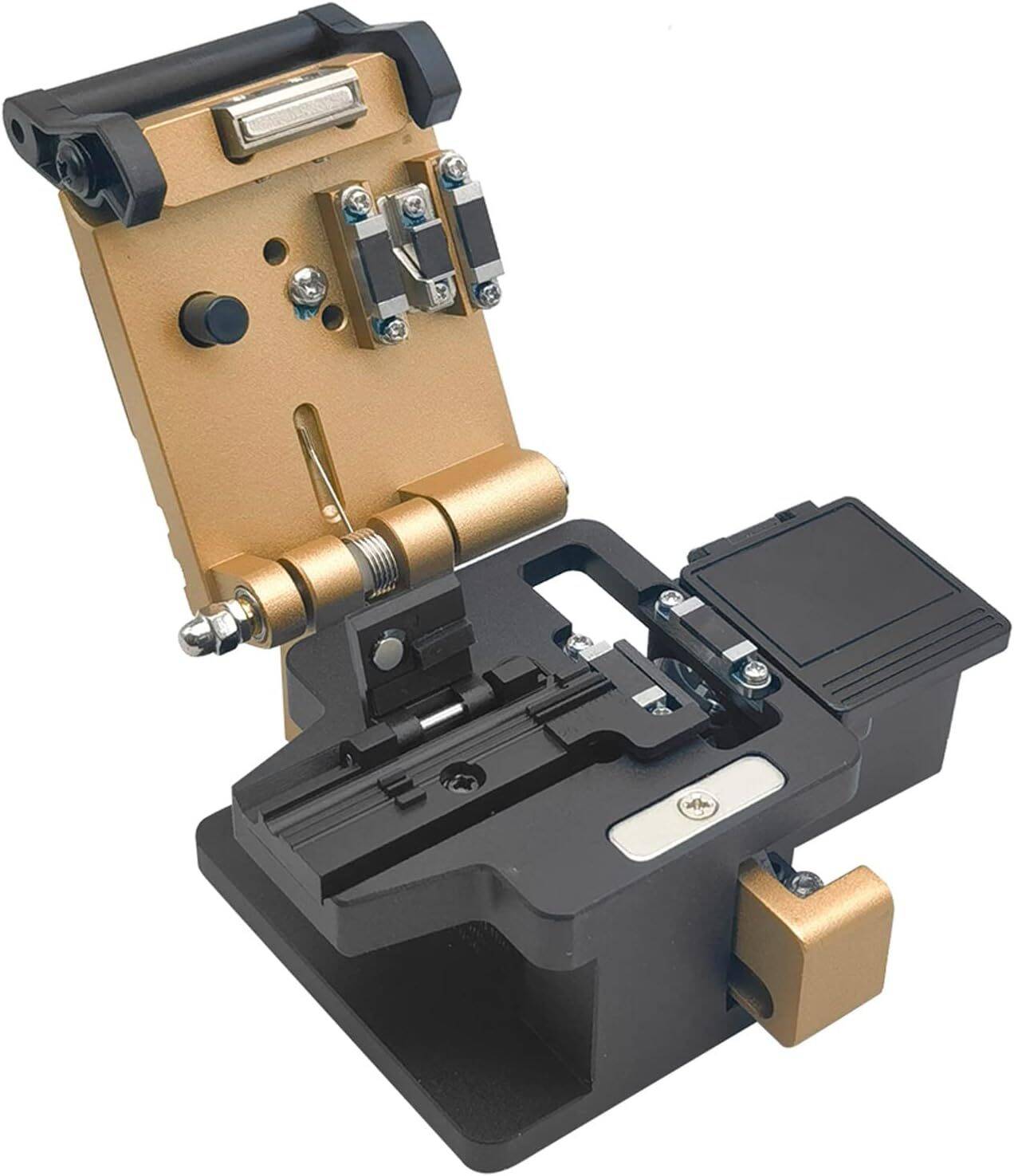 High Accuracy Automatic Optical Fiber Cleaver Cutting Tool with Waste Fiber Storage Box for Single Core Quartz Fiber Cutters - Image 8