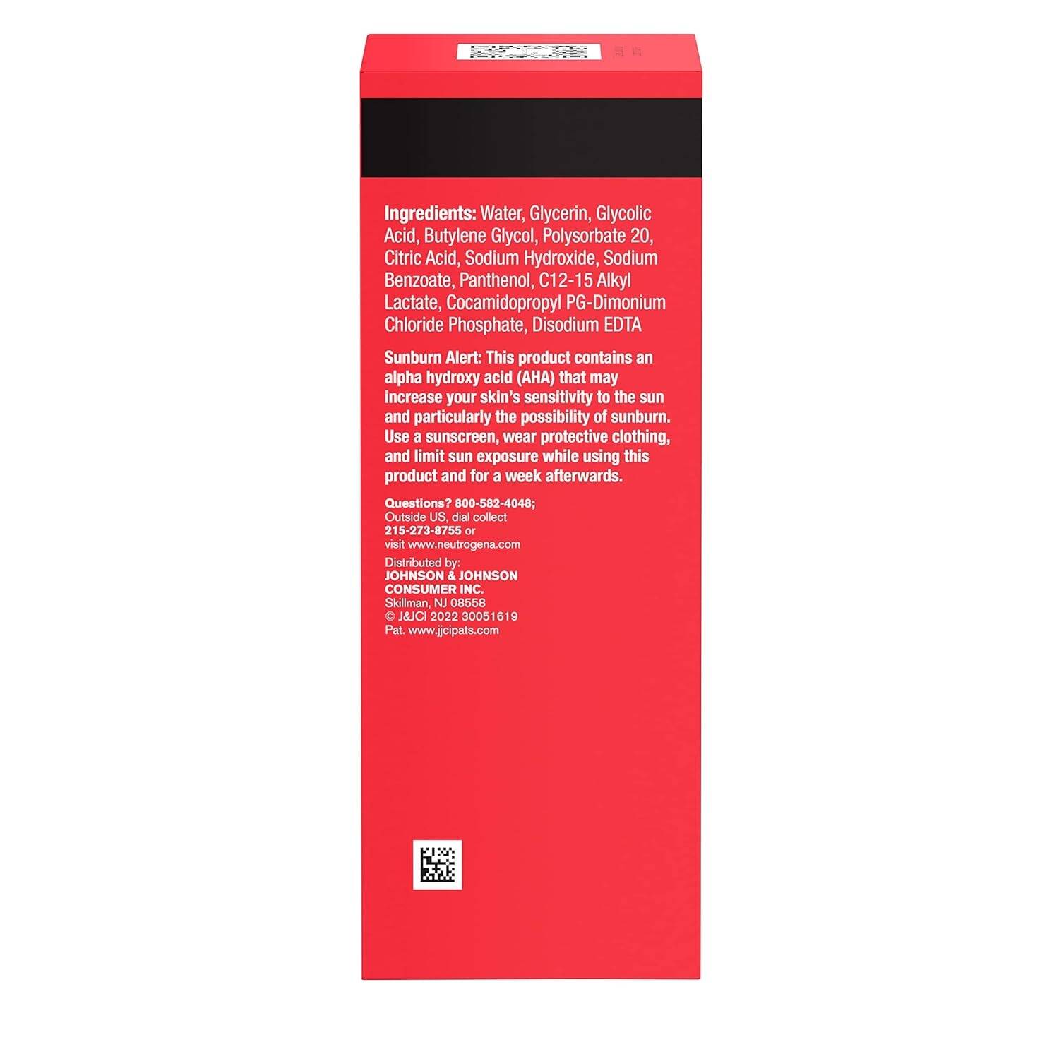 Neutrogena Stubborn Texture Liquid Exfoliant with 7% AHA Blend & Pro-Vitamin B5 designed for Acne-Prone & Oily Skin, Liquid Face Exfoliator, Oil- & Fragrance-Free, 4.3 Fl. Oz - Image 9